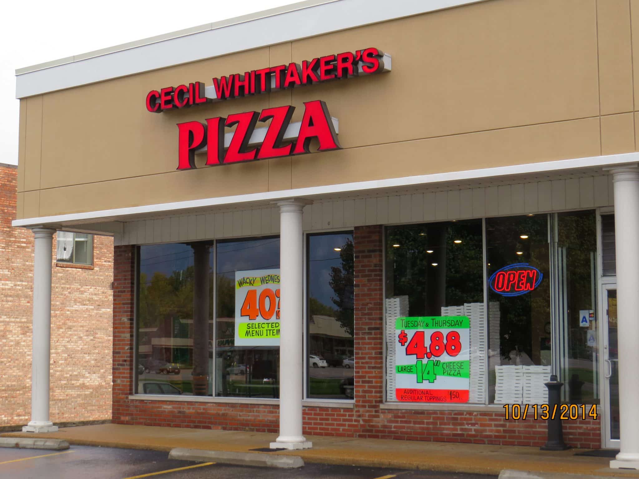 Cecil Whittaker's Pizza