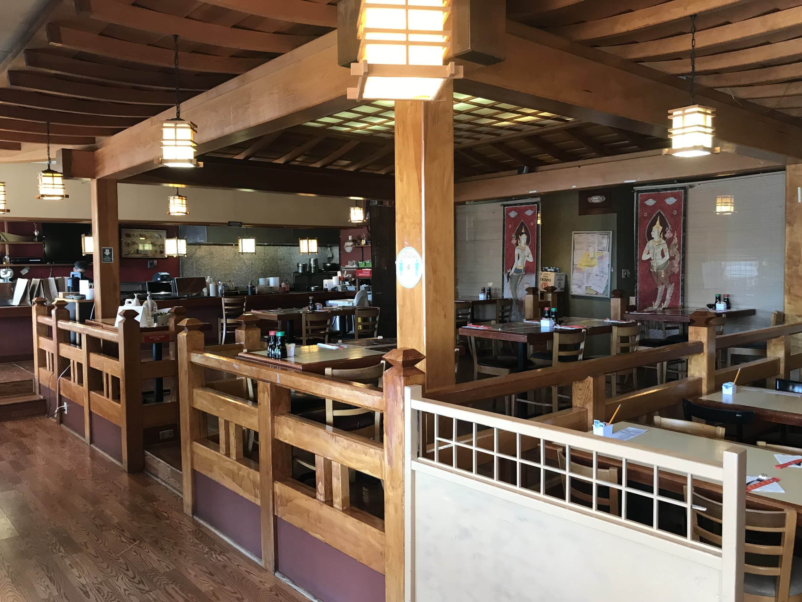 Ocha Thai & Japanese Cuisine Lunch Menu