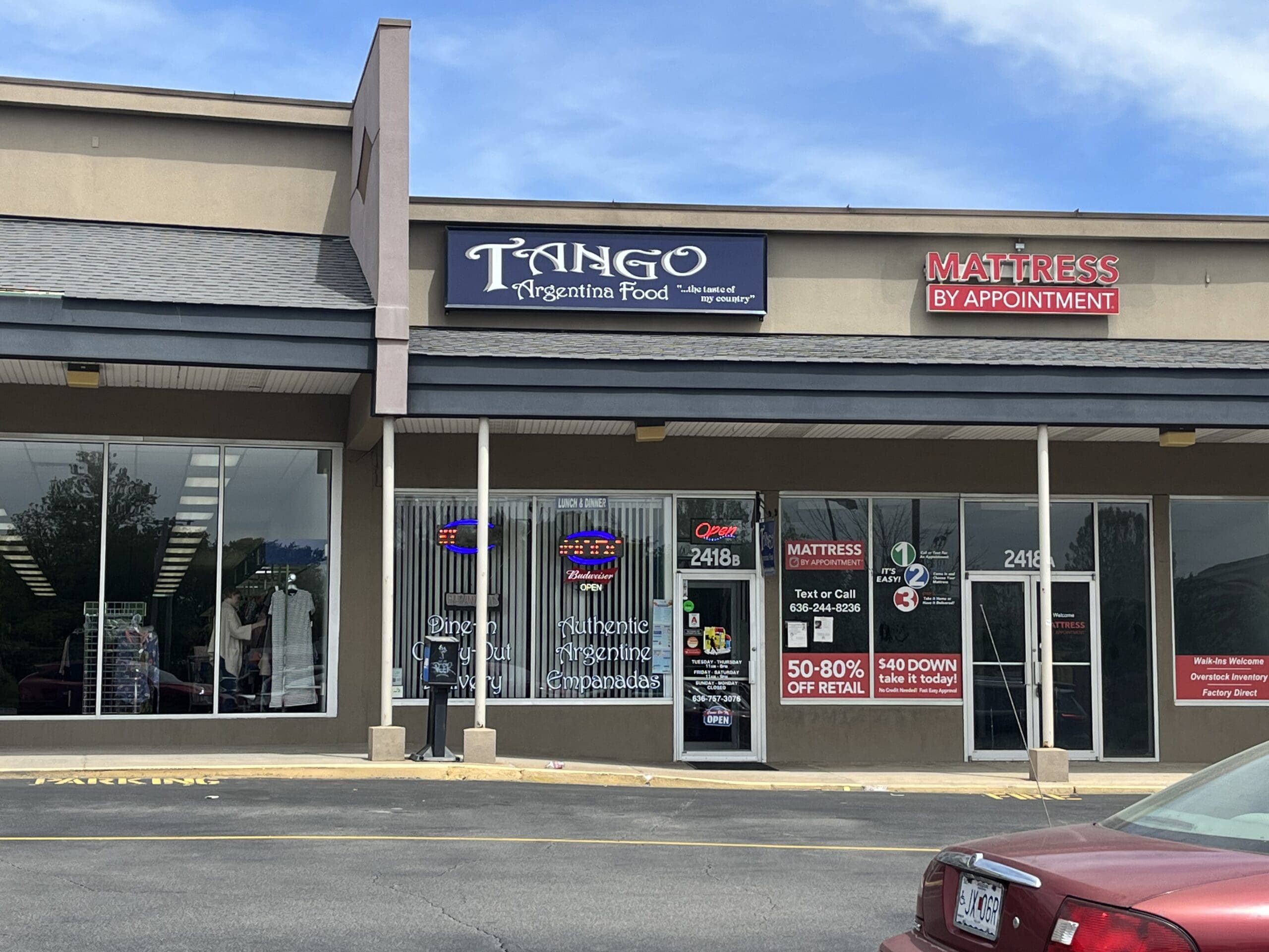 Tango Argentina Food - Update