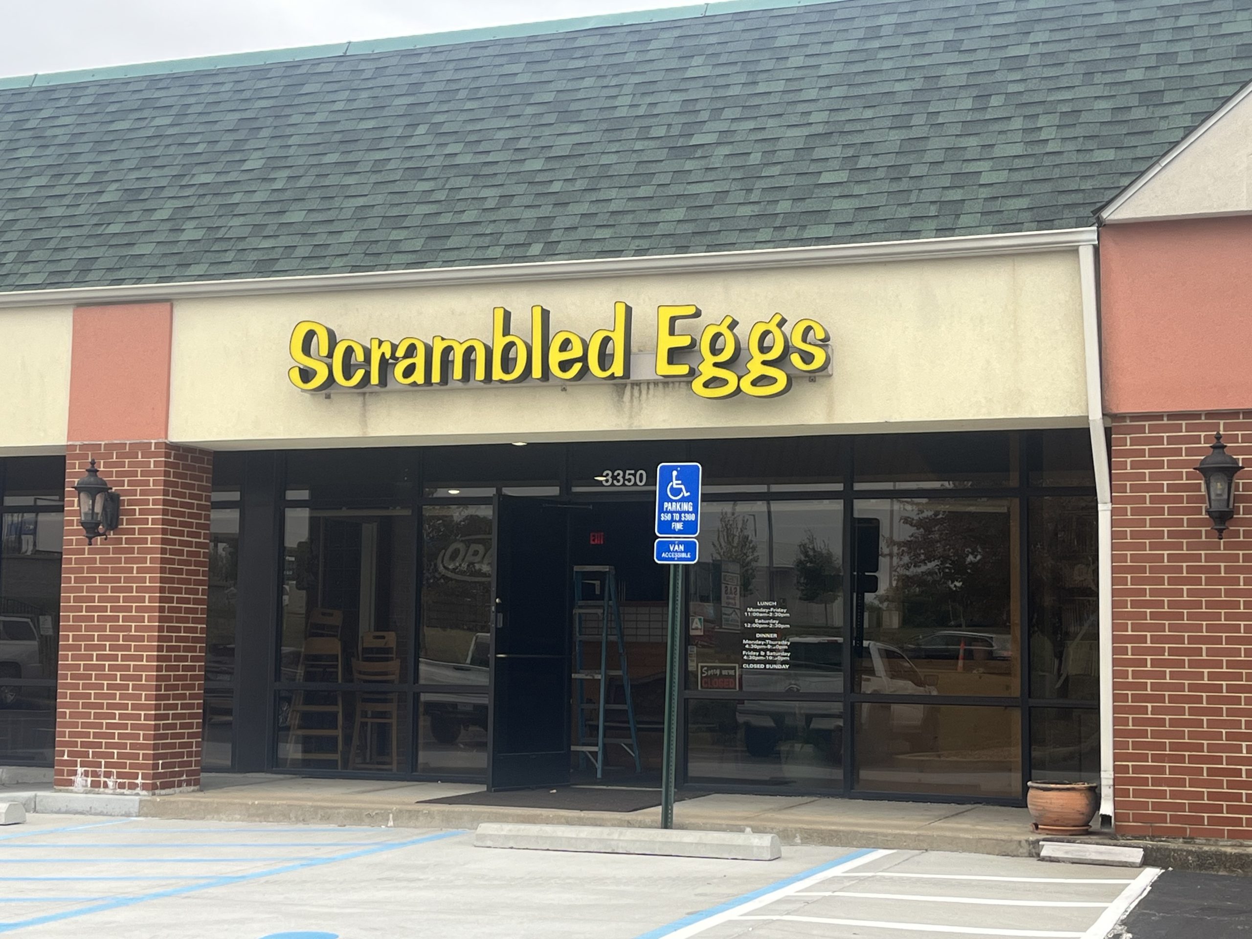 Scrambled Eggs Restaurant Relocates to St. Peters - New Location