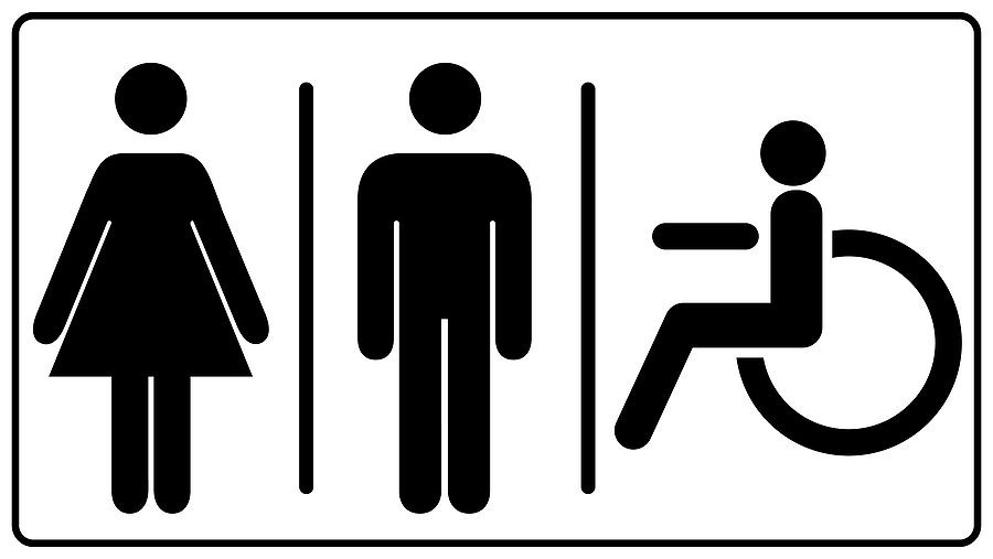Unisex restroom signs that support clear and inclusive navigation